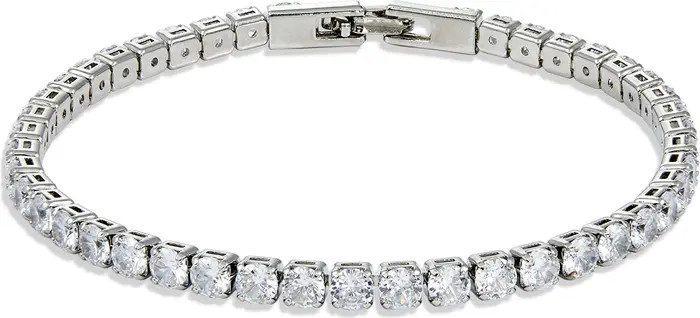Sterling Silver CZ Tennis Bracelet | Nordstrom Rack
