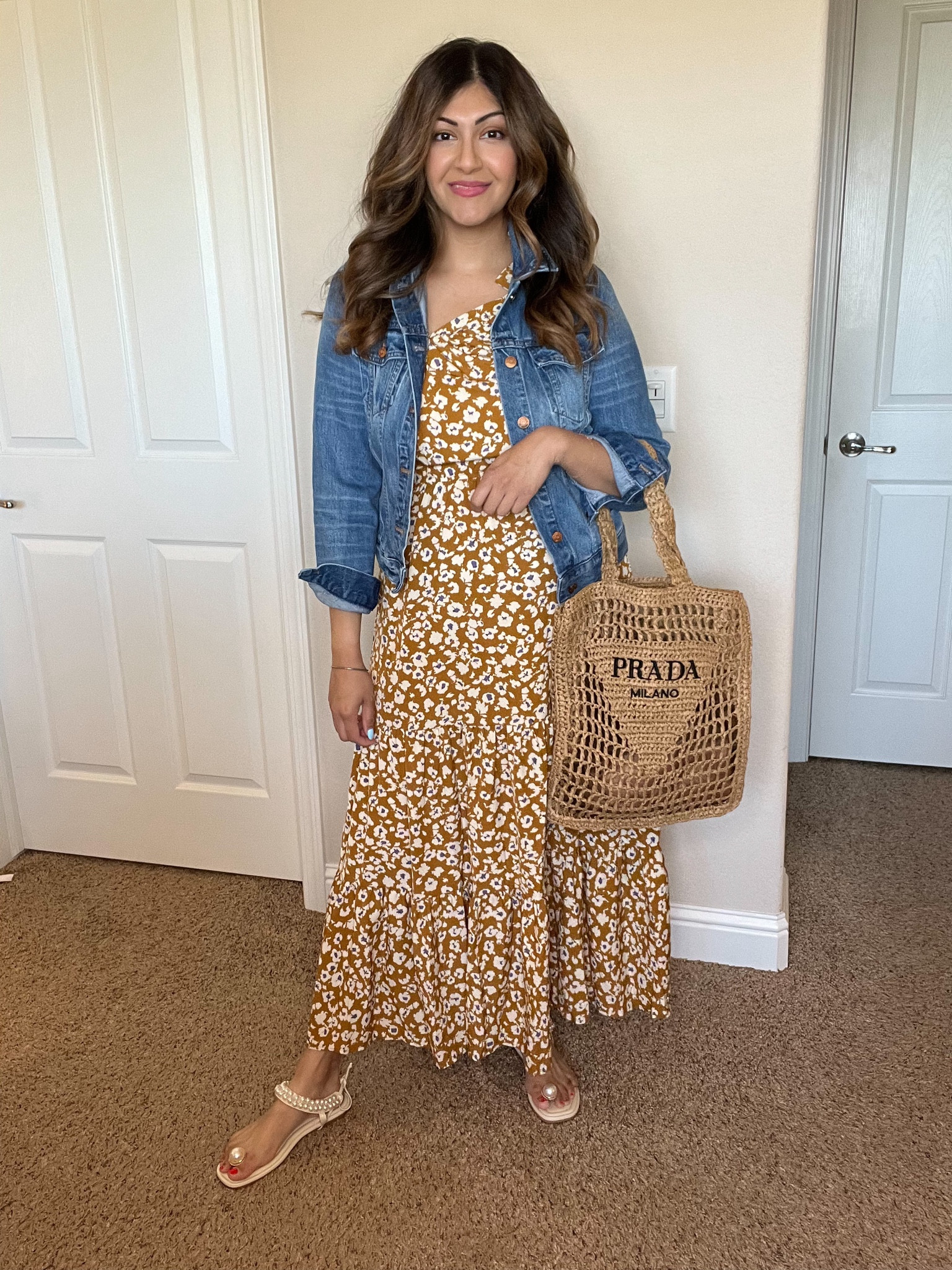 Casual maxi dress from Amazon. This one is great for everyday outfits or even a casual party dress. This denim jacket from old navy is also a great staple. 
For reference I am 5’8 and 170lbs 

Amazon dress / size 12 dress / size 10 dress / midsize dress / old navy outfit / spring dress / summer dress / brunch outfit  



#LTKtravel #LTKSeasonal #LTKmidsize
