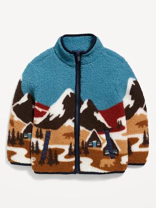 Sherpa Zip Jacket for Toddler Boys | Old Navy (CA)