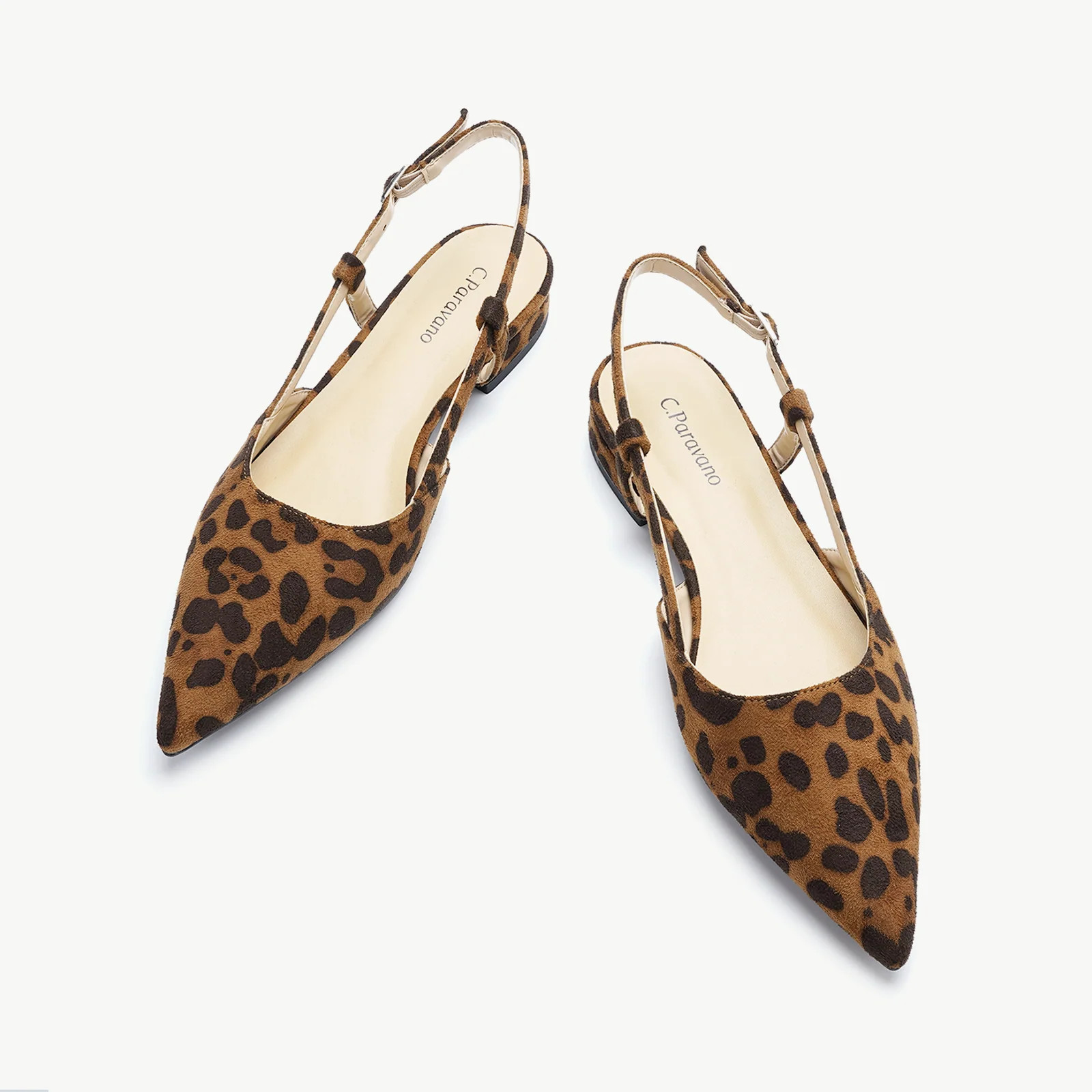 Sleek Prints Slingback Flats (Freya) | C.Paravano | cparavano