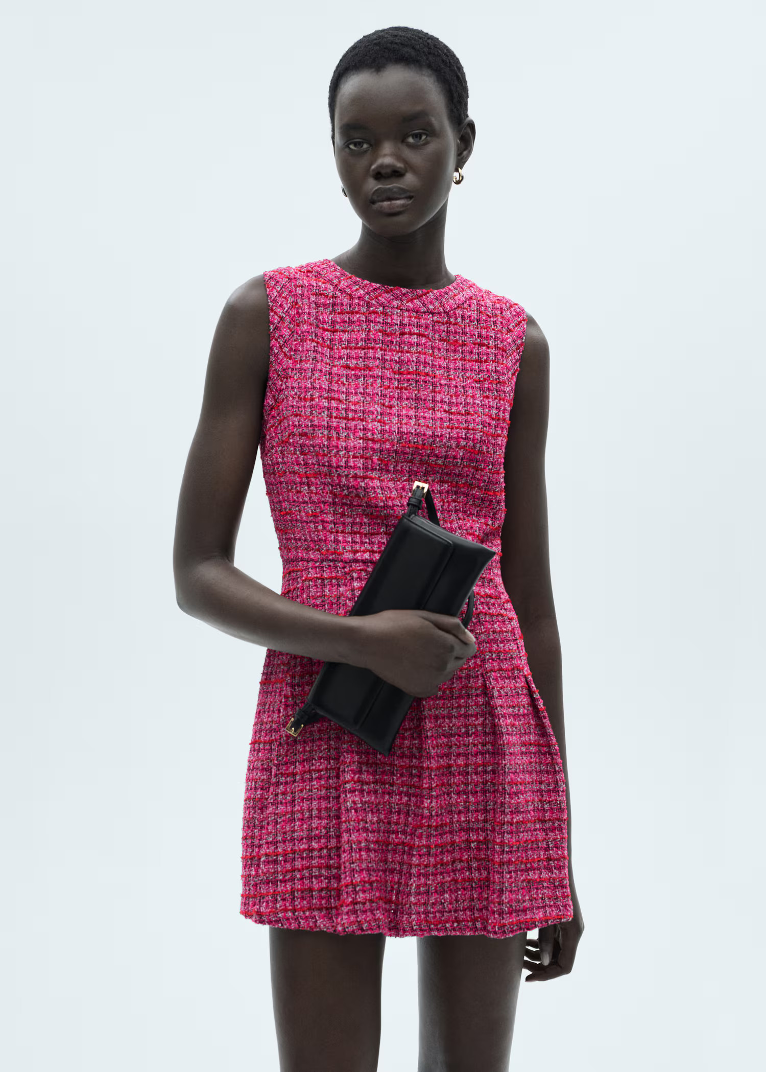 A-line tweed dress - Women | MANGO USA | Mango (US/MX/AU)