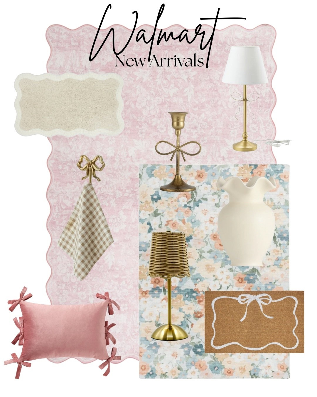 New Arrivals from Walmart that are swoon worthy!! Beautiful rugs, bath mats, lamps and pillows! These will go fast! 

#walmartfinds #walmartpartner #walmartbedroom #walmartbath #girlsbedroom #chicbedroom

#LTKHome #LTKFamily #LTKKids