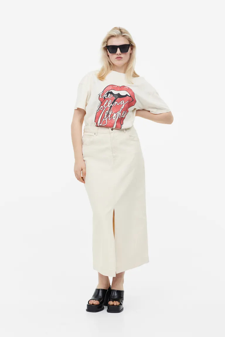 Oversized Printed T-shirt | H&M (US + CA)