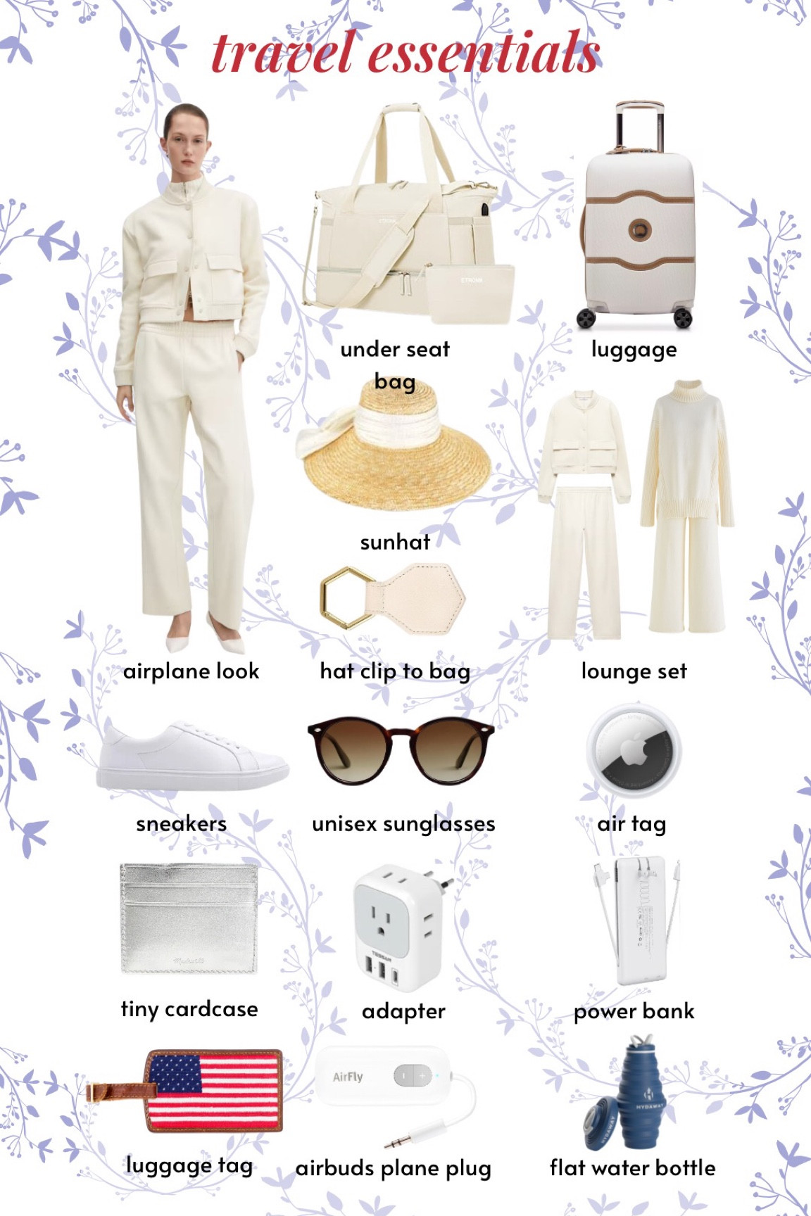 Olympics travel essentials, what to pack for the Olympics, plane flight, what to wear to the Olympics , plane outfit , lounge set 