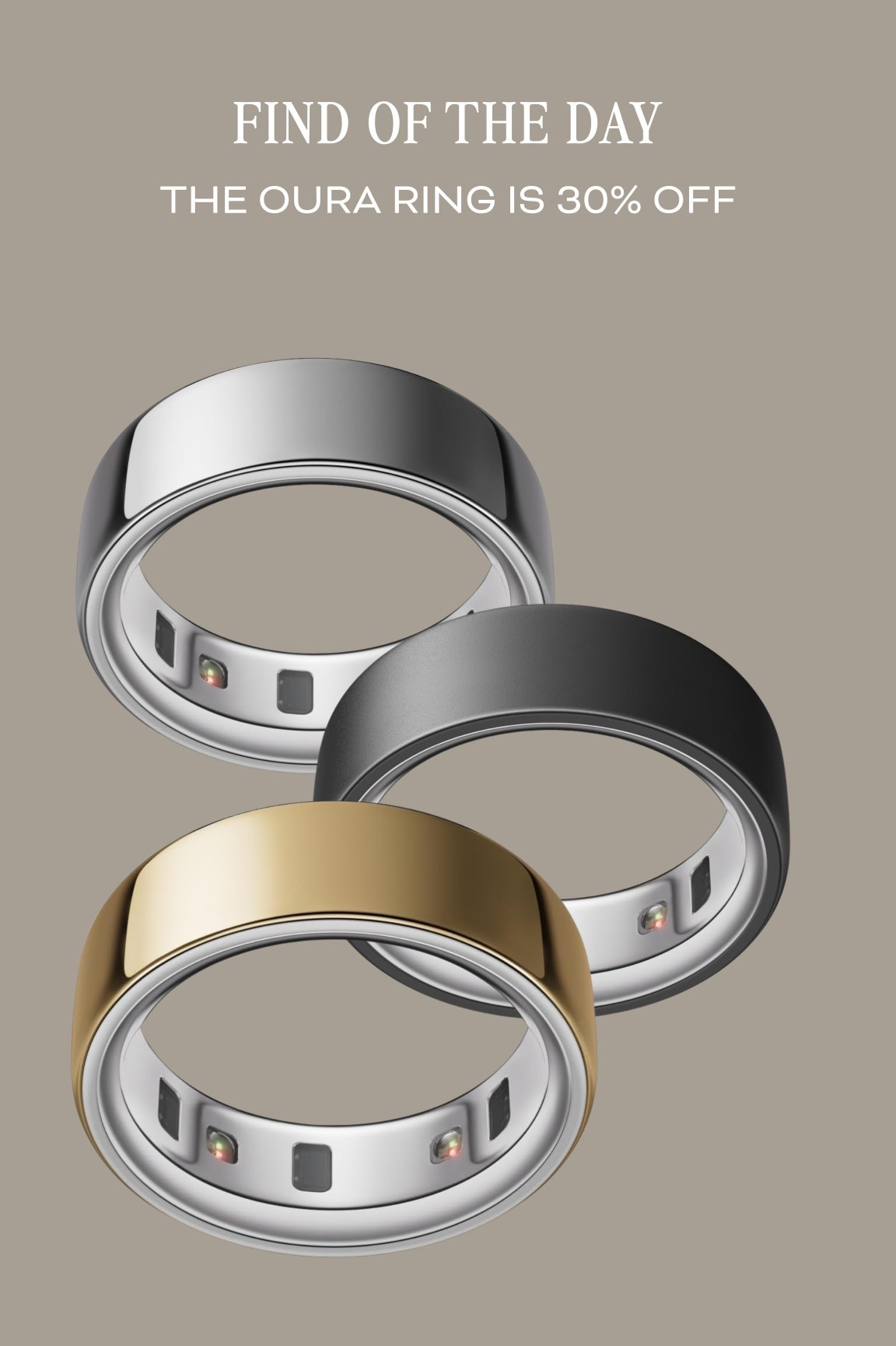 Oura rings are 30% off in the Amazon Black Friday sales! 👏 

#LTKCyberWeek #LTKgiftguide