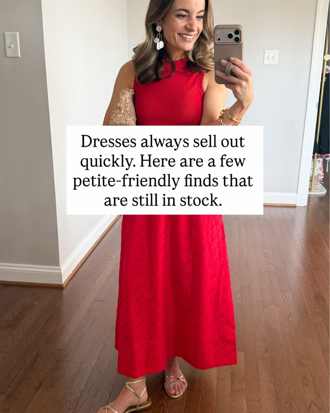 A round up of petite-friendly dresses and skirts that are still in stock (for now). 

Red dress (Nordstrom): xxs 
Striped dress (Marine Layer): xs 
Gingham skirt (Quince): xs 
Linen top (Quince): xs 
Chambray dress (Nordstrom): xxs 
Blue floral dress (Anthropologie): xxs 
Navy skirt (Target): xxs 
White sleeveless top (J.Crew Factory): xxs 
Collier dress (Tuckernuck): xxs 
Blue embroidered dress (Dillards): petite xs 
Blue midi dress (J.Crew Factory): petite xxs/00 
Yellow mini dress (BR Factory): petite xxs 

My measurements for reference: I’m 4’10” and 105lbs. My bust, waist, and hip measurement is 32”, 24”, and 36”.