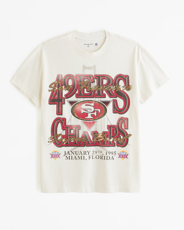 San Francisco 49ers Graphic Tee | Abercrombie & Fitch (US)