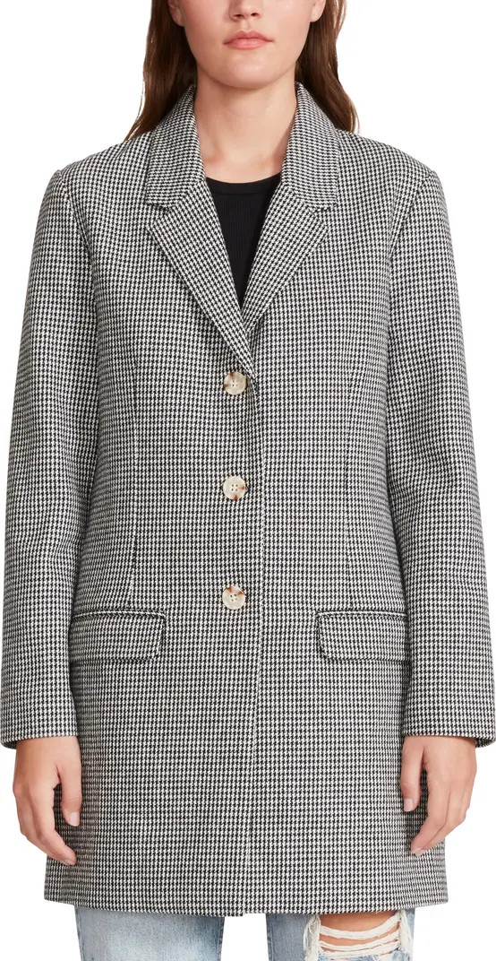 BB Dakota by Steve Madden Big Biz Oversize Houndstooth Blazer | Nordstrom | Nordstrom