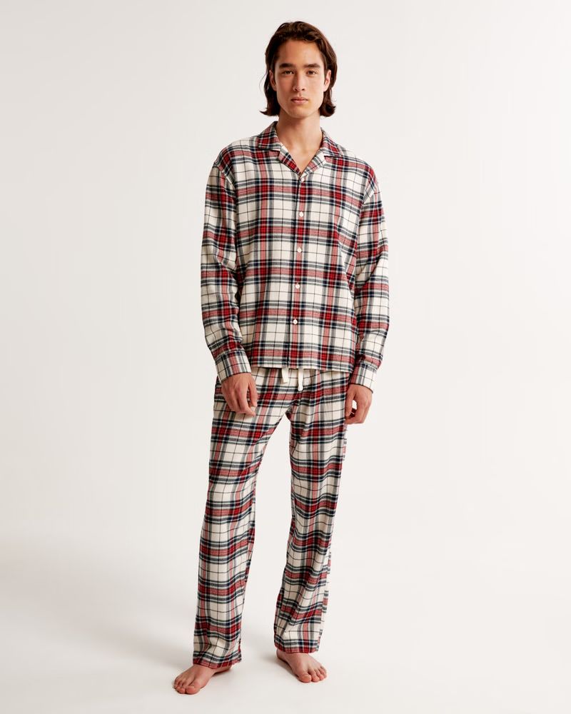 Men's Flannel Sleep Set | Men's Sleepwear | Abercrombie.com | Abercrombie & Fitch (US)
