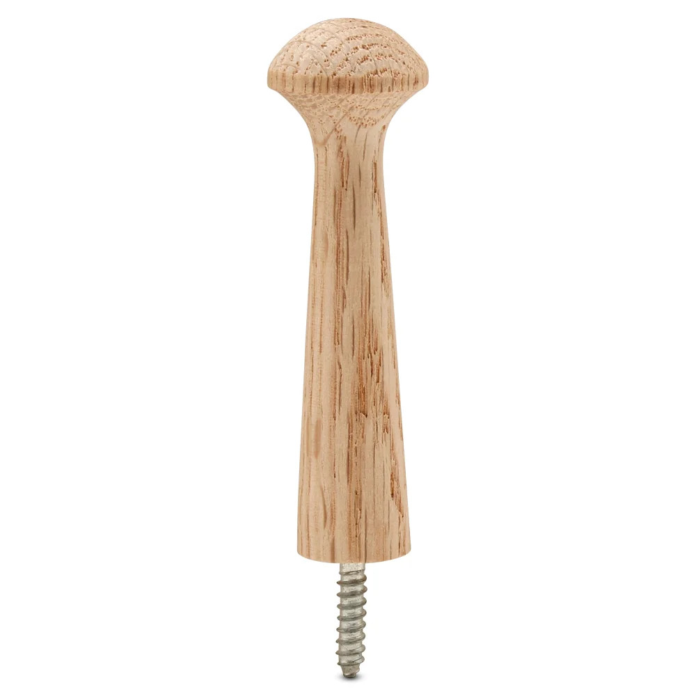 Oak Wooden Shaker Pegs 3-inch, Pack of 10 Wooden Wall Hooks, Wood Hooks for Hanging Shaker Peg Ra... | Walmart (US)