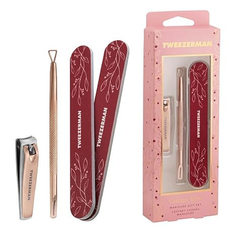 Tweezerman Vintage Rose Manicure Gift Set | Amazon (US)