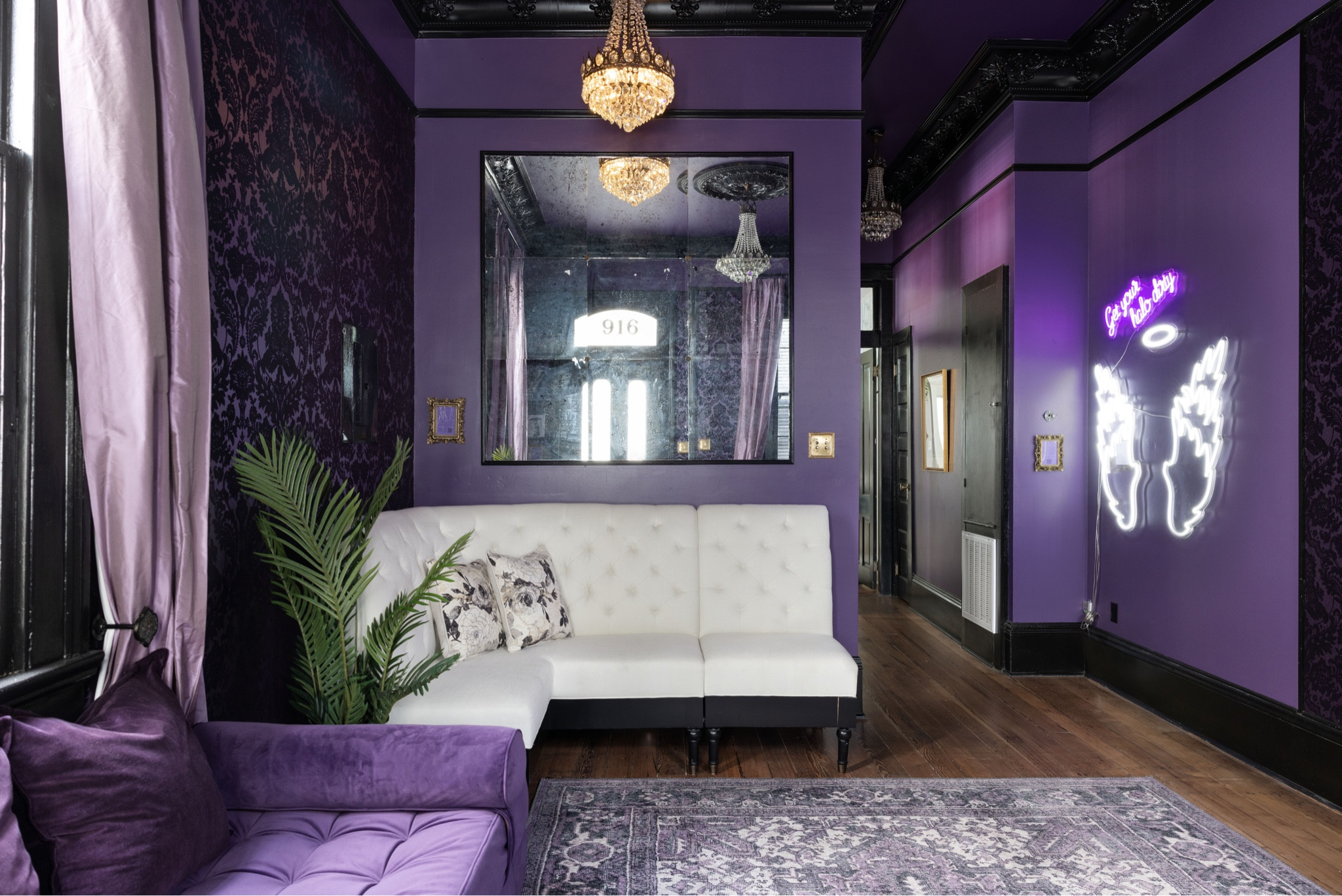 The #SinnersAndSaintsNOLA Voodoo Lounge 

#LTKhome