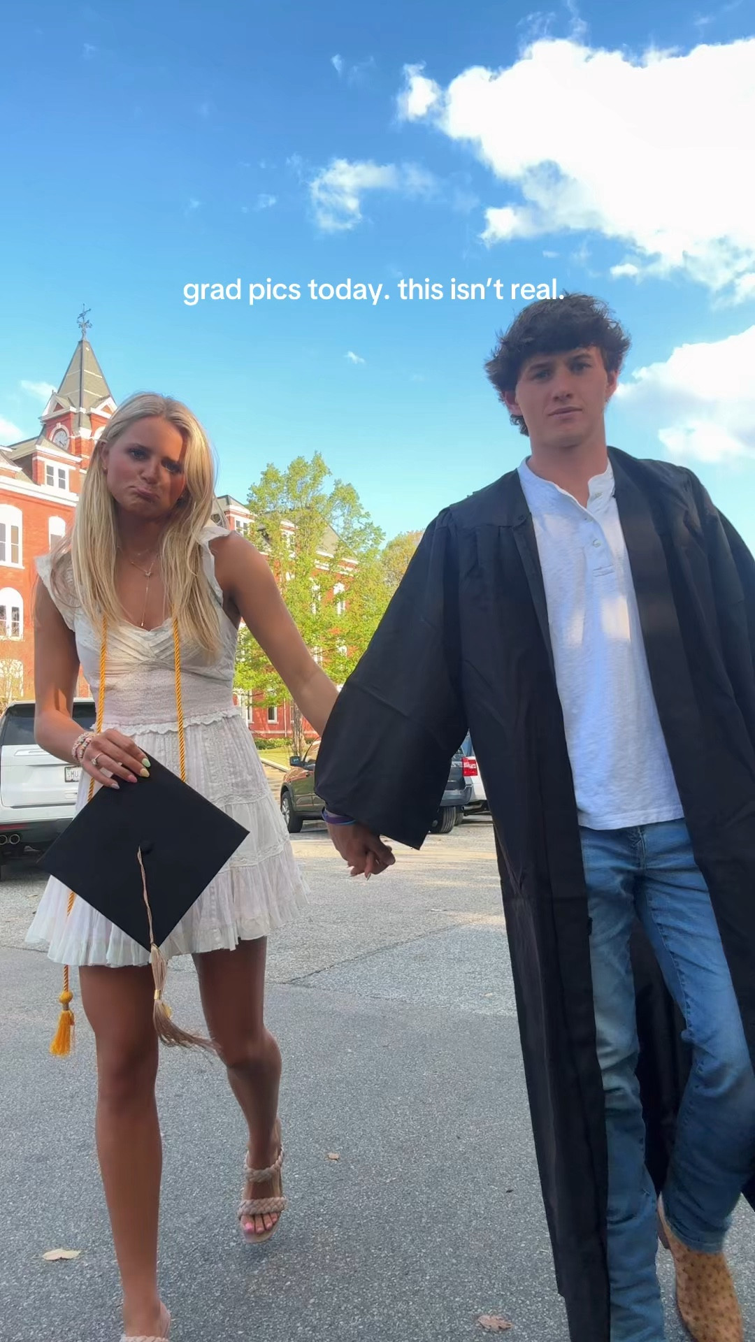 Grad pics dress 🎓🥹 wearing an xxs in this dress! Linking some sites but pants store also has smaller sizes available me

#LTKStyleTip