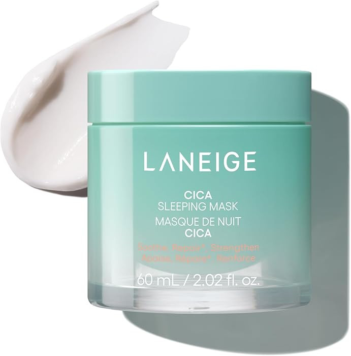 LANEIGE Cica Sleeping Mask: Korean Sensitive Skin Sleeping Mask for Soothing Hydration & Barrier ... | Amazon (US)