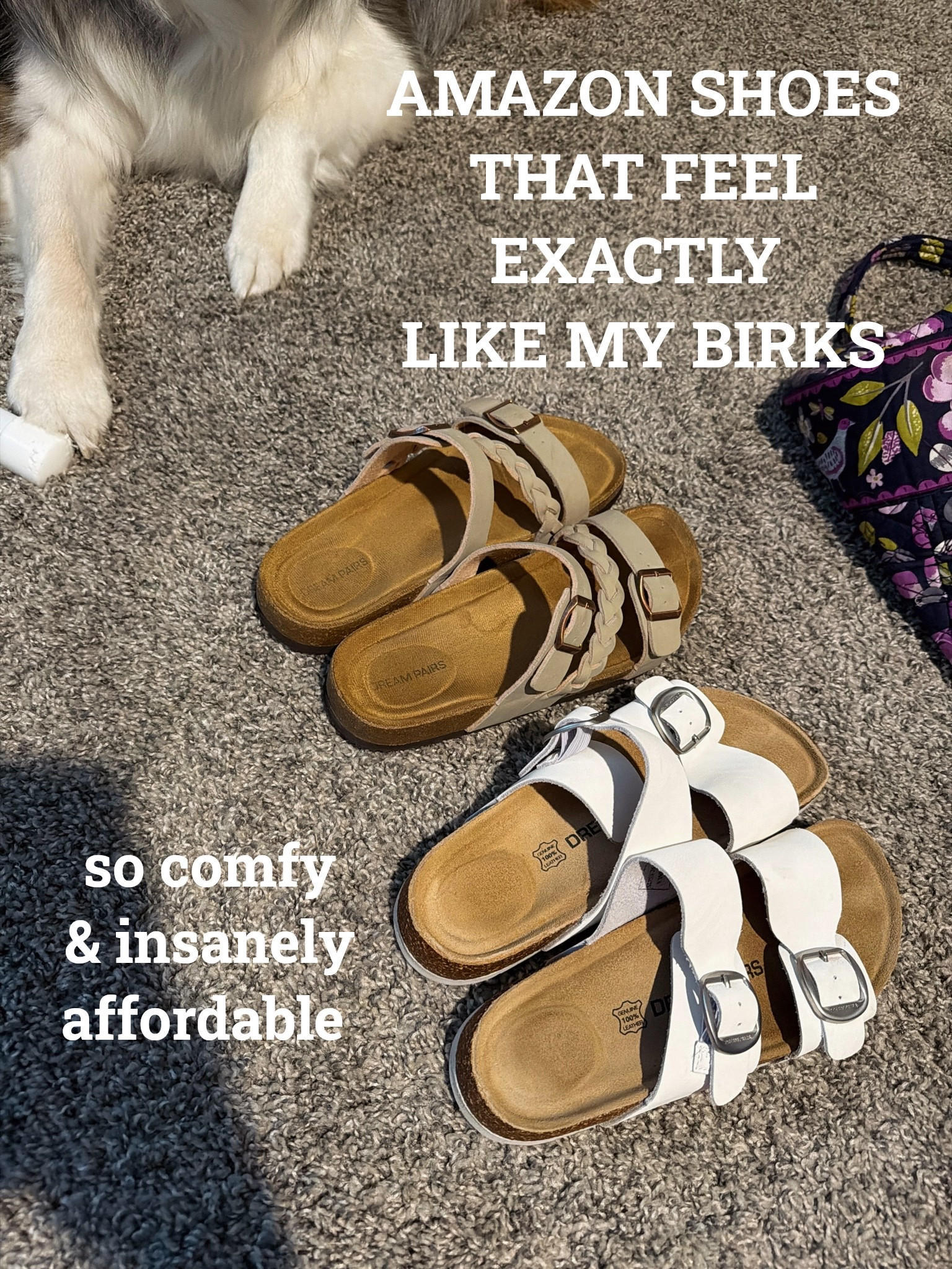 These sandals are soooo comfy and the price is amazing. I have real Birkenstocks too and these honestly feel identical for 1/4 of the price 

Amazon finds / women’s sandals / shoes

#LTKSeasonal #LTKmomlife #LTKootd