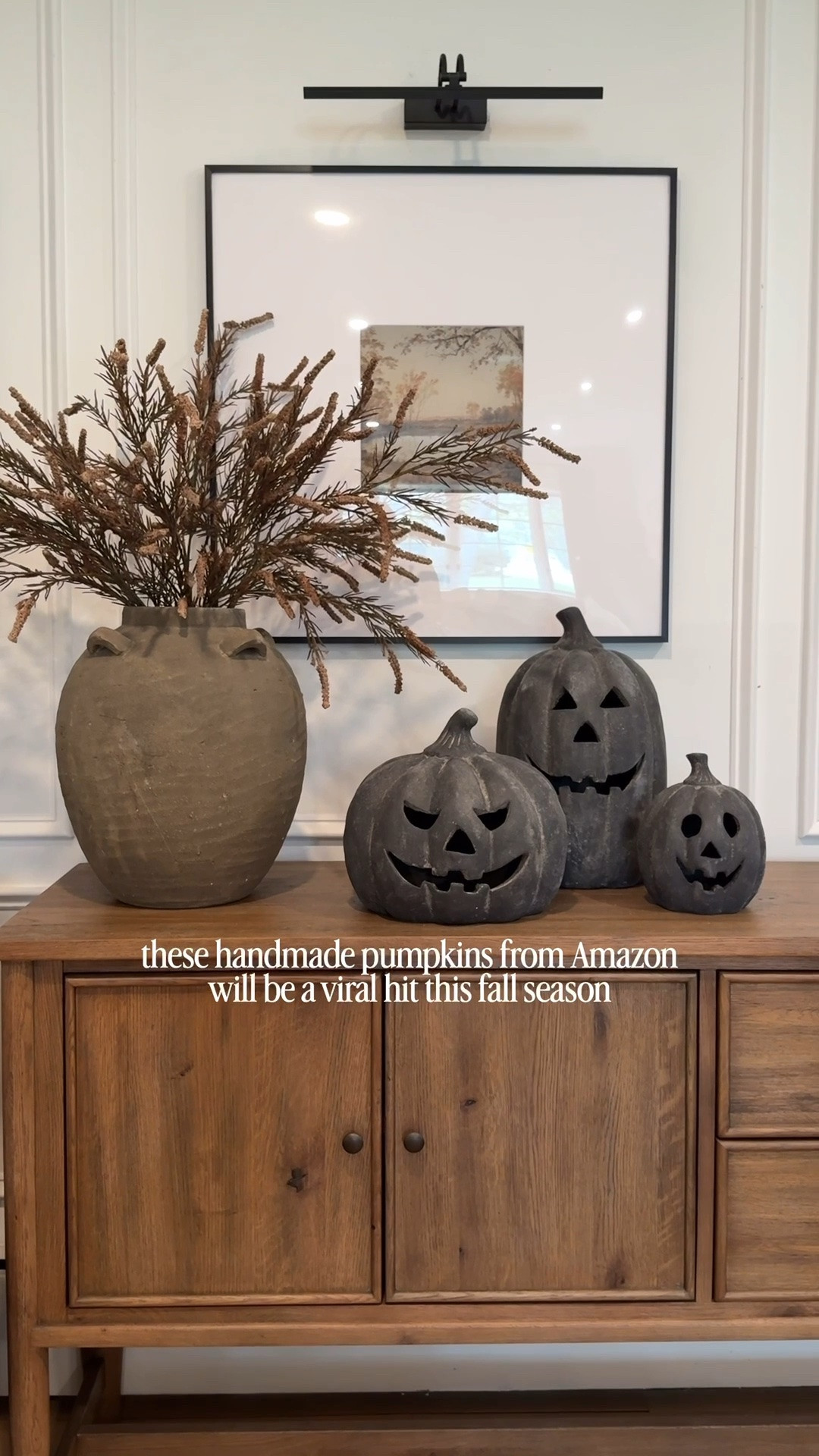 Why share the BEST Halloween decor now? I always encourage my followers to shop early to get the best pricing and to avoid disappointment when viral items go out of stock before fall arrives.

These handmade, rustic pumpkins from Amazon are giving PB vibes. These high quality jack-o’-lanterns come in three sizes. Choose black, white, or terracotta finish. #falldecor

#LTKHome #LTKSaleAlert #LTKSeasonal