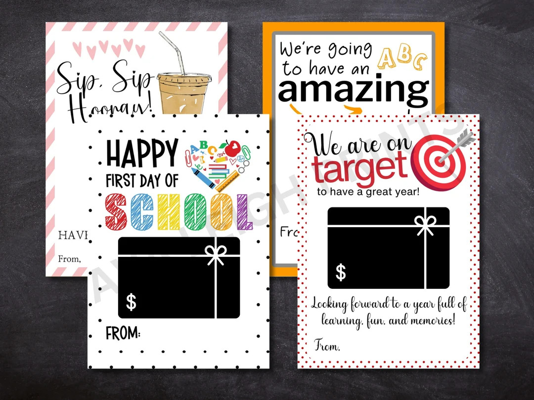 Back to School Teacher Appreciation Gift Card Holders New - Etsy | Etsy (US)