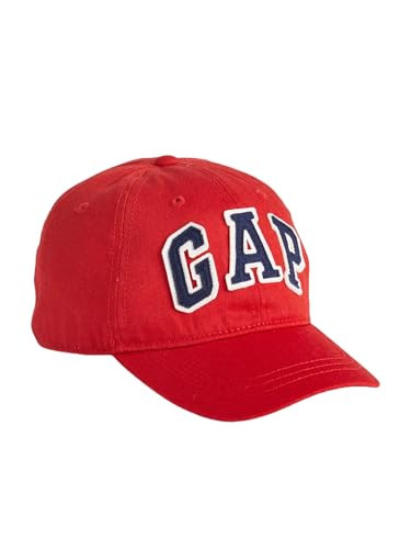 GAP Unisex Kids Logo Baseball Hat, New Nordic Red, Small-Medium | Amazon (US)
