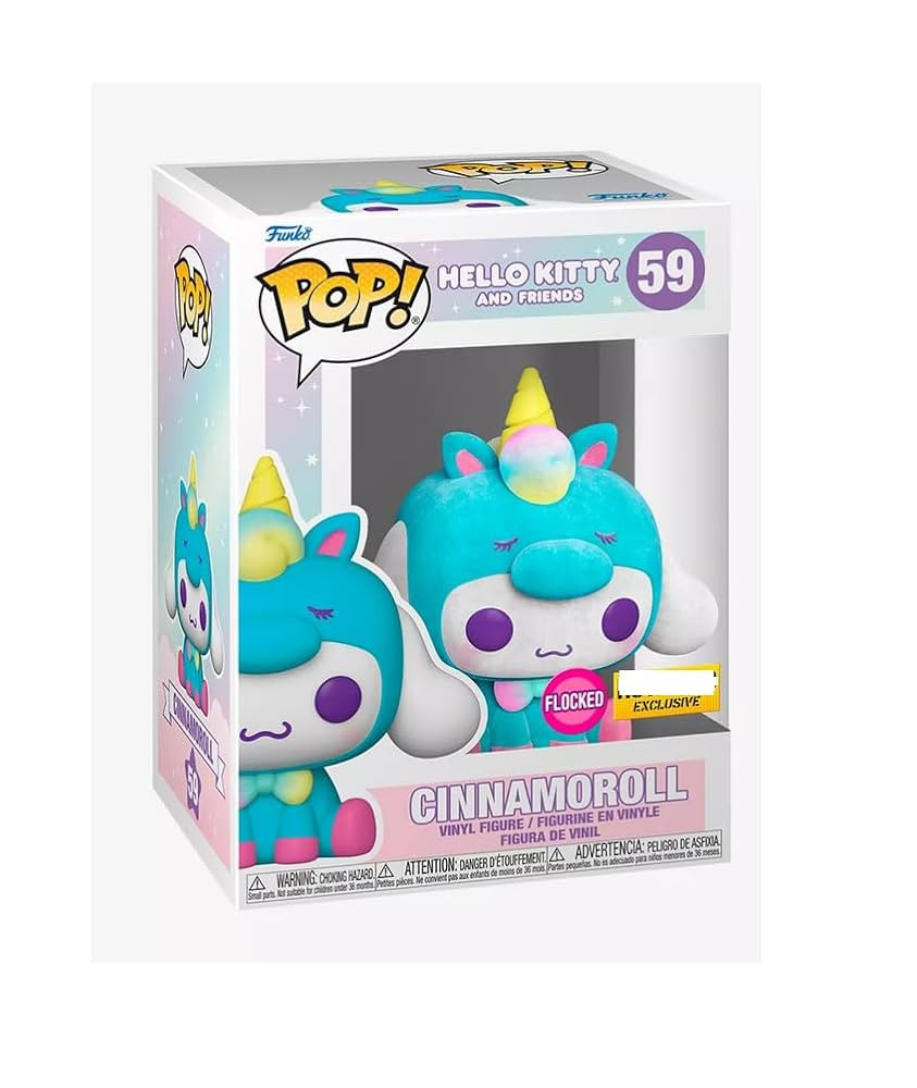 Funko Pop #59 - Hello Kitty and Friends - Cinnamoroll (Flocked Exclusive) | Amazon (US)