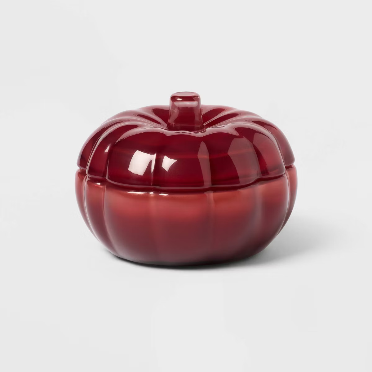 2 Wick Lidded Glass Pumpkin Warm Cider and Cinnamon Jar Candle 5oz - Threshold™ | Target