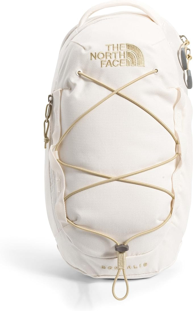 The North Face Borealis Sling Bag, Gardenia White Dark Heather/Gravel-NPF, One Size | Amazon (US)
