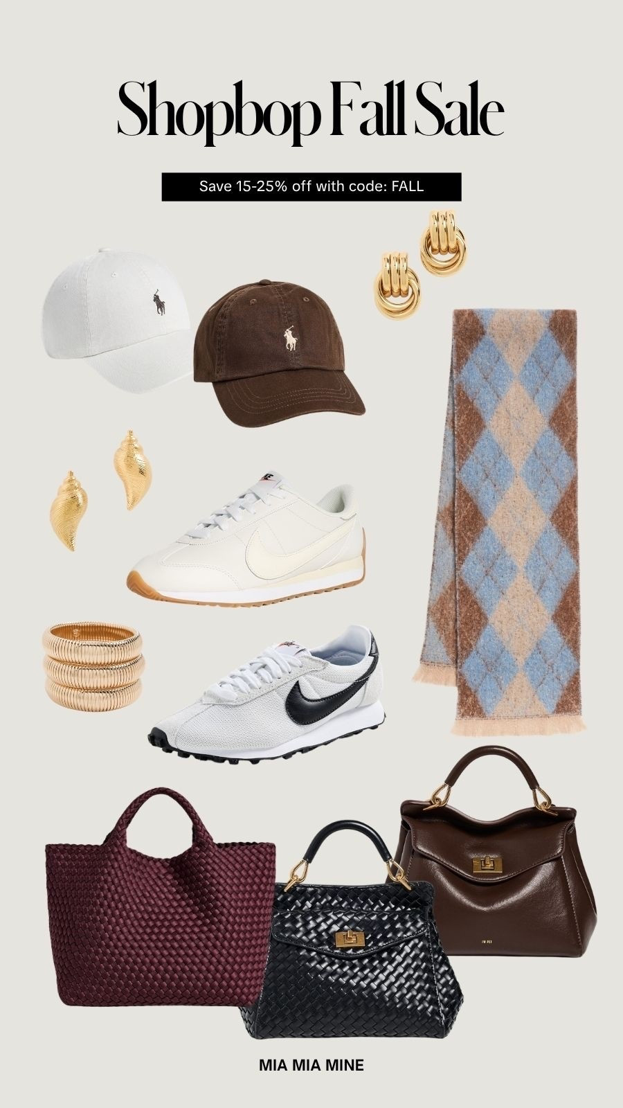 Shopbop fall sale
Save 15-25% off fall accessories from polo baseball caps to Heaven mayhem jewelry and fall bags

#LTKSaleAlert #LTKOver40 #LTKSeasonal