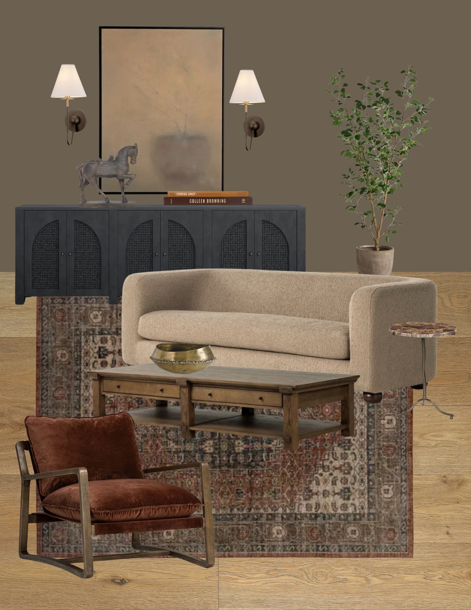 Moodboard Saturday! Loving this warm living room design! 

#LTKHome #LTKSummerEdit #LTKSeasonal