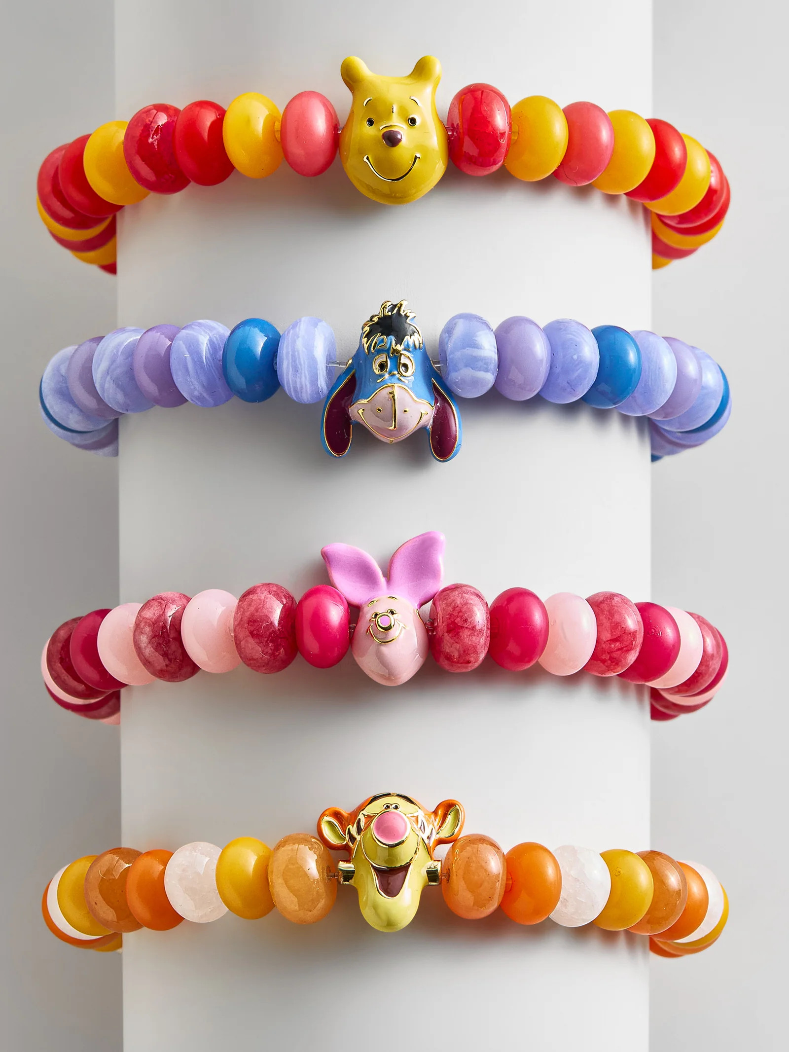 Disney Winnie The Pooh Beaded Charm Bracelet - Winnie the Pooh | BaubleBar