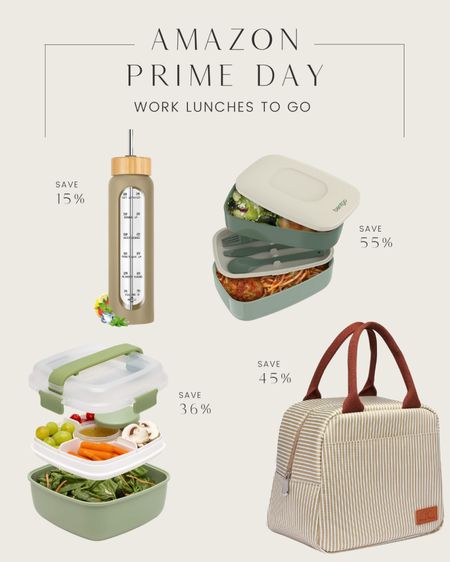 Amazon Prime Days have begun! Check out these deals on our favorite to go items for lunches at work! 

Sale Alert
Prime days
Amazon Prime Deals
Containers
Lunches for work
To go containers
Lunchboxes
Water bottles 

#LTKsalealert #LTKunder50 #LTKxPrimeDay