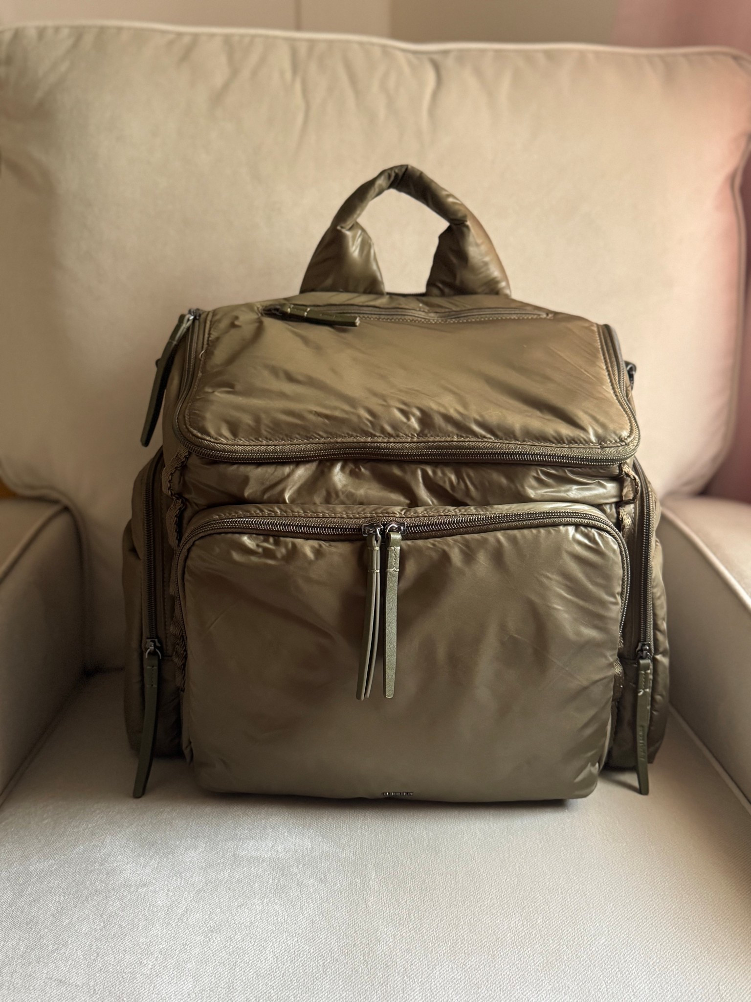 Took this diaper bag to the beach and I’m OBSESSED! It has so much room and super easy to keep clean! 

#LTKBaby