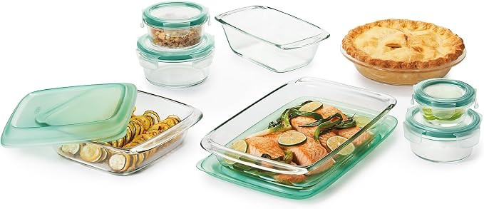 OXO Good Grips 14-Piece Glass Bake, Serve & Store Set | Amazon (US)