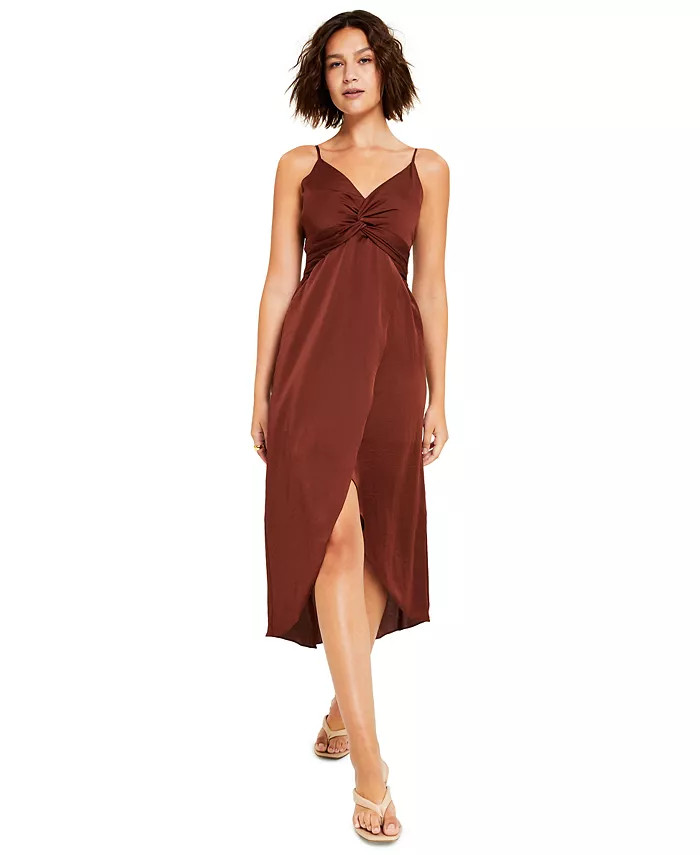 Women's Twist-Front Cami Dress, Created for Macy's | Macys (US)