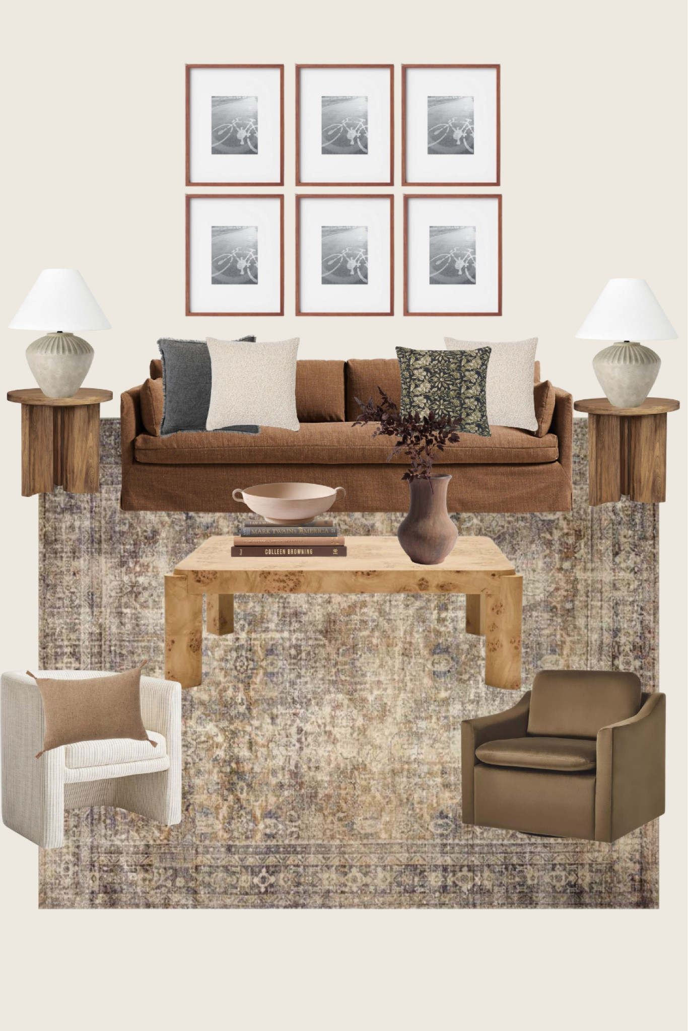 Traditional modern home decor finds, warm and cozy living room decor, traditional living room, brown living room decor, warming up a living room for fall 

#LTKFindsUnder50 #LTKHome