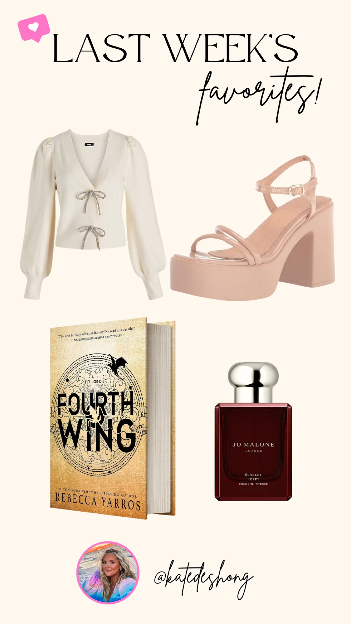 Last weeks best sellers! Favorites , most loved by you , comfy heels , booktok , fourth wing, bow sweater , sparkly sweater , fall + winter perfume 

#LTKfindsunder100 #LTKSeasonal #LTKHoliday