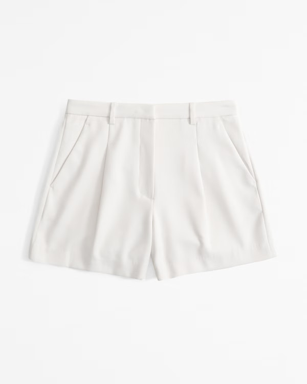 High Rise Tailored Short | Abercrombie & Fitch (US)