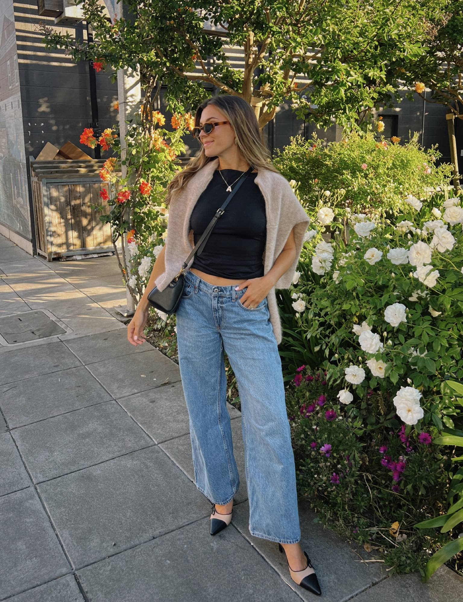 What I wore in Napa 🖤🍇

#springoutfit #napaoutfit #minimaloutfit 

#LTKStyleTip #LTKFindsUnder50 #LTKFindsUnder100