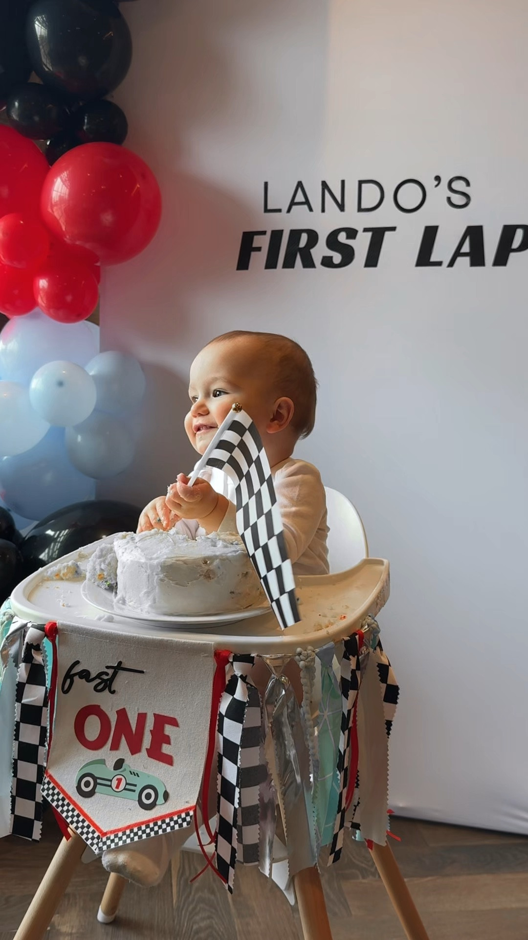 First Lap Around the Track birthday party 🏎️💨🏁

Balloon garland, high chair banner, race car birthday decorations, first birthday party themes, balloon arch, high chair, formula 1 birthday party, two fast birthday party, fast one birthday

#LTKParties #LTKKids #LTKBaby