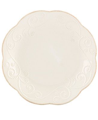 Lenox Dinnerware, Set of 4 French Perle Dessert Plates & Reviews - Dinnerware - Dining - Macy's | Macys (US)