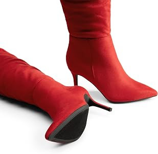 DREAM PAIRS Women's High Heels Over The Knee Boots Thigh High Pointed Toe Stiletto Long Fall Sexy... | Amazon (CA)