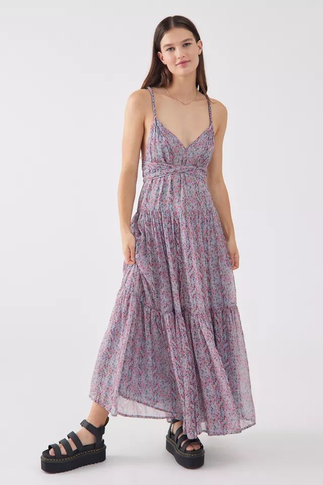ASTR The Label Eartha Floral Maxi Dress | Urban Outfitters (US and RoW)