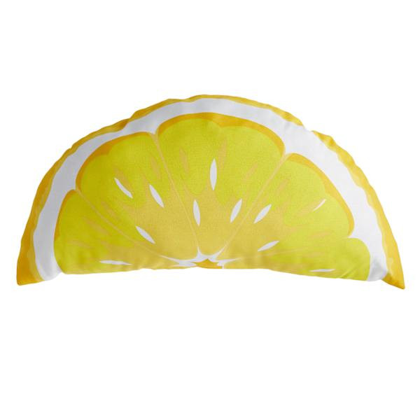 Lemon Slice Outdoor Throw Pillow, 14x26 | At Home