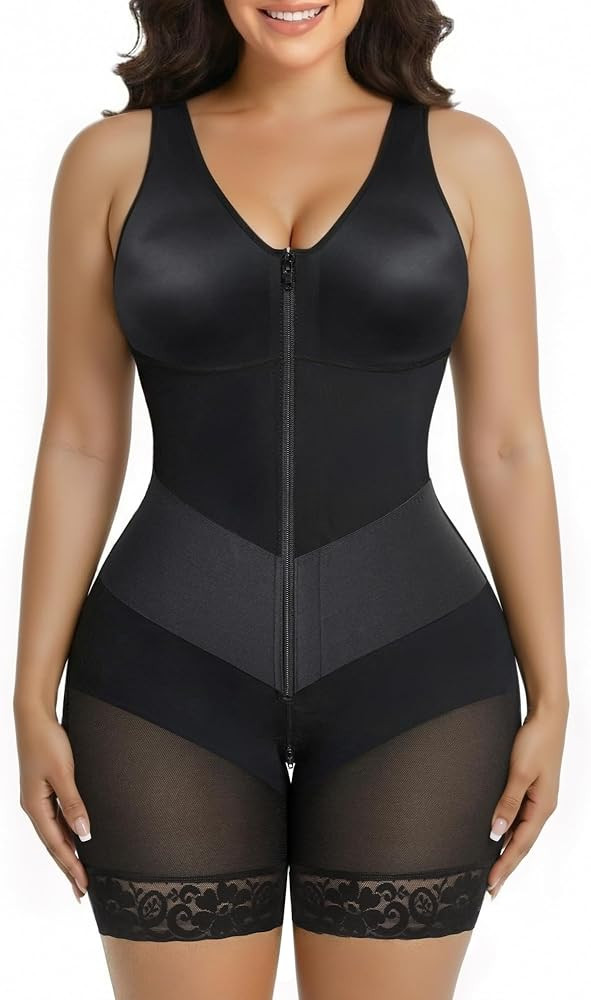 SHAPERX Fajas colombianas en forma de V Moldeadoras mejoradas con control de abdomen moldeador po... | Amazon (US)