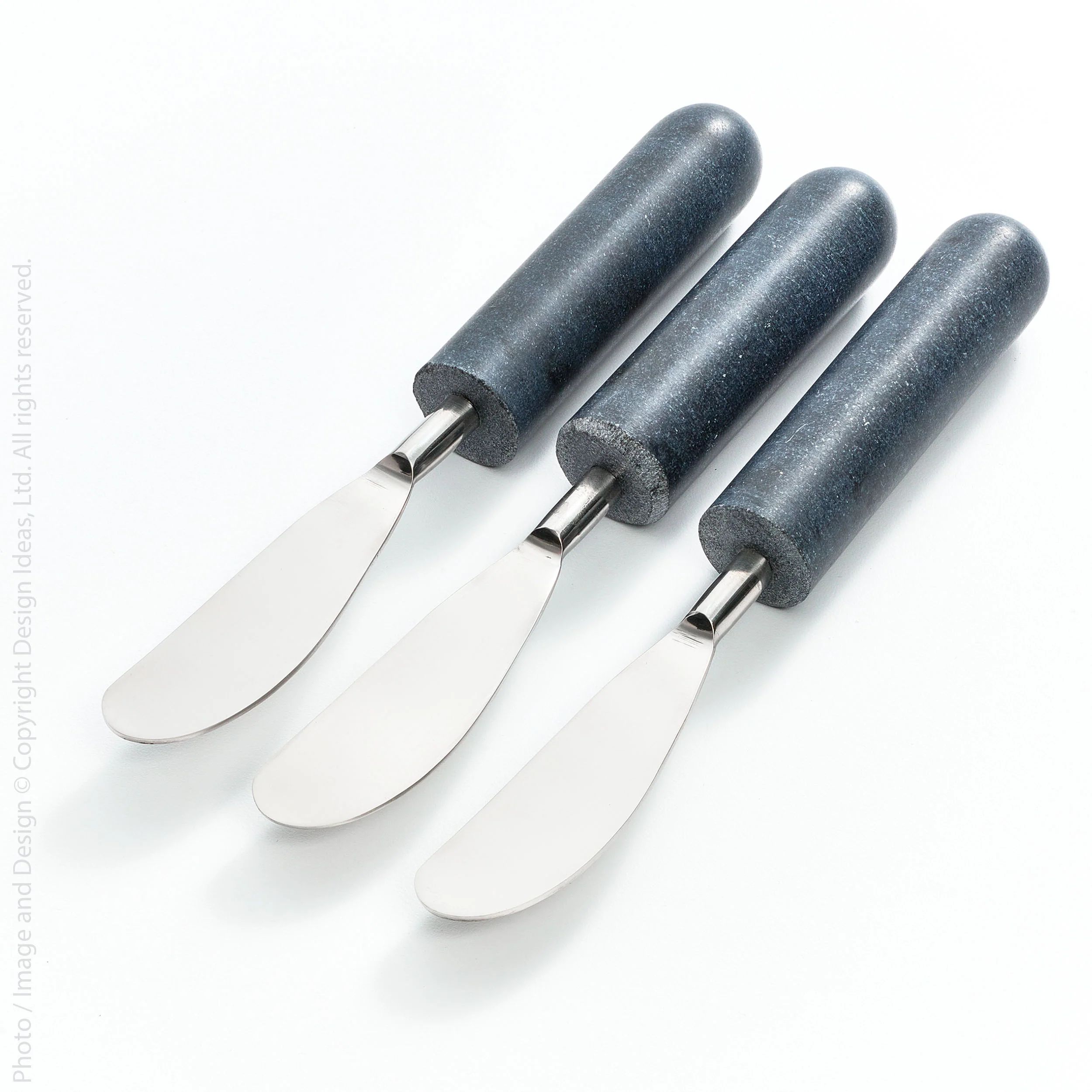 Hudson™ handcrafted stone spreaders (set of 3) | Texxture Home