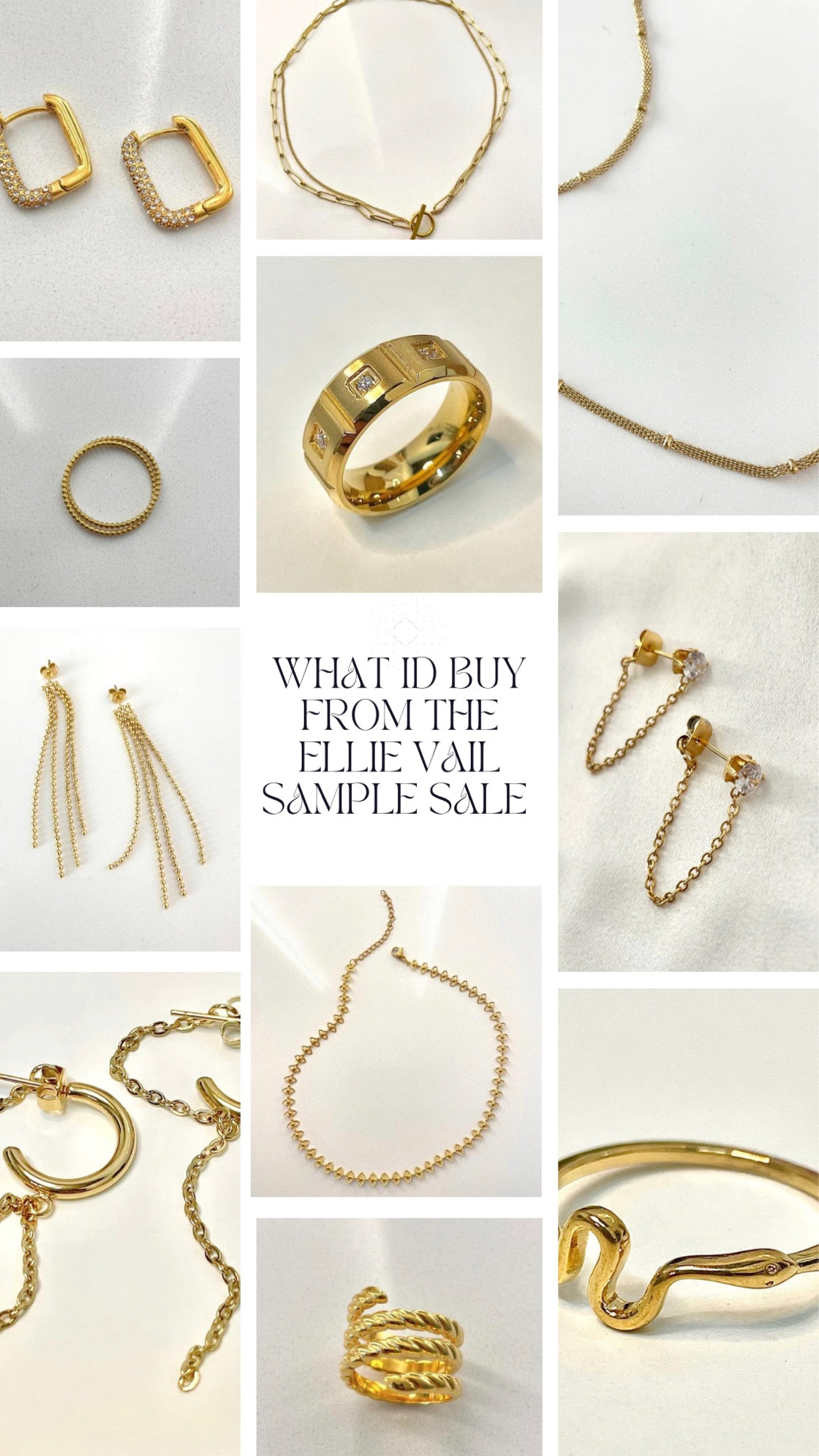 Ellie Vail Sample Sale!! Water resistant and hypoallergenic jewelry!