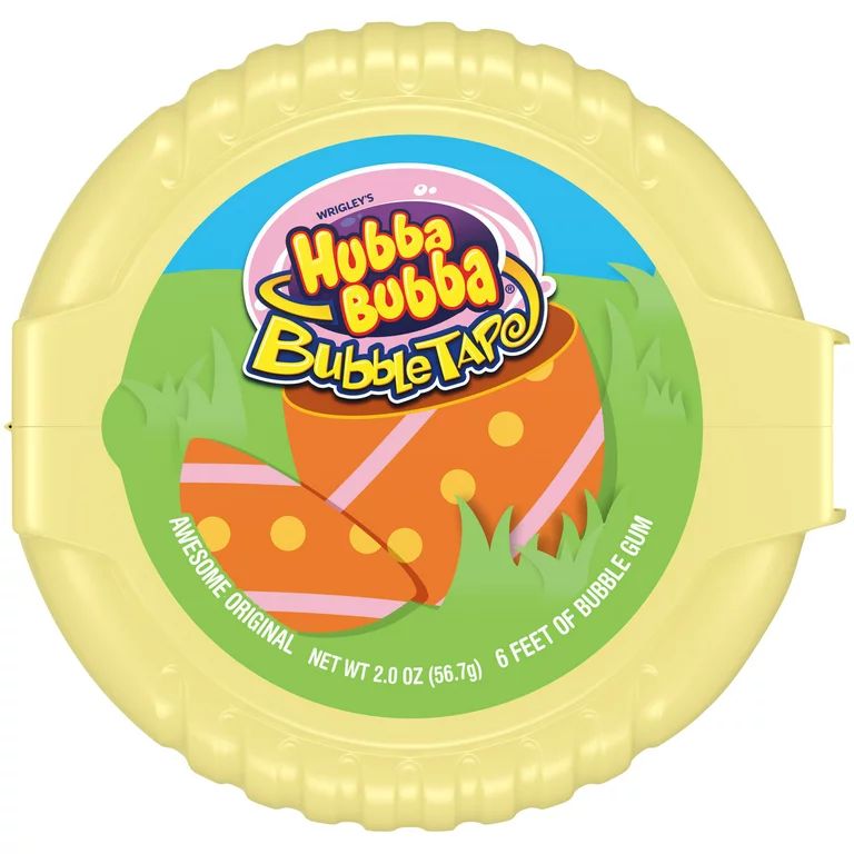 Hubba Bubba Awesome Original Easter Bubble Gum Tape - 2 oz Pack | Walmart (US)