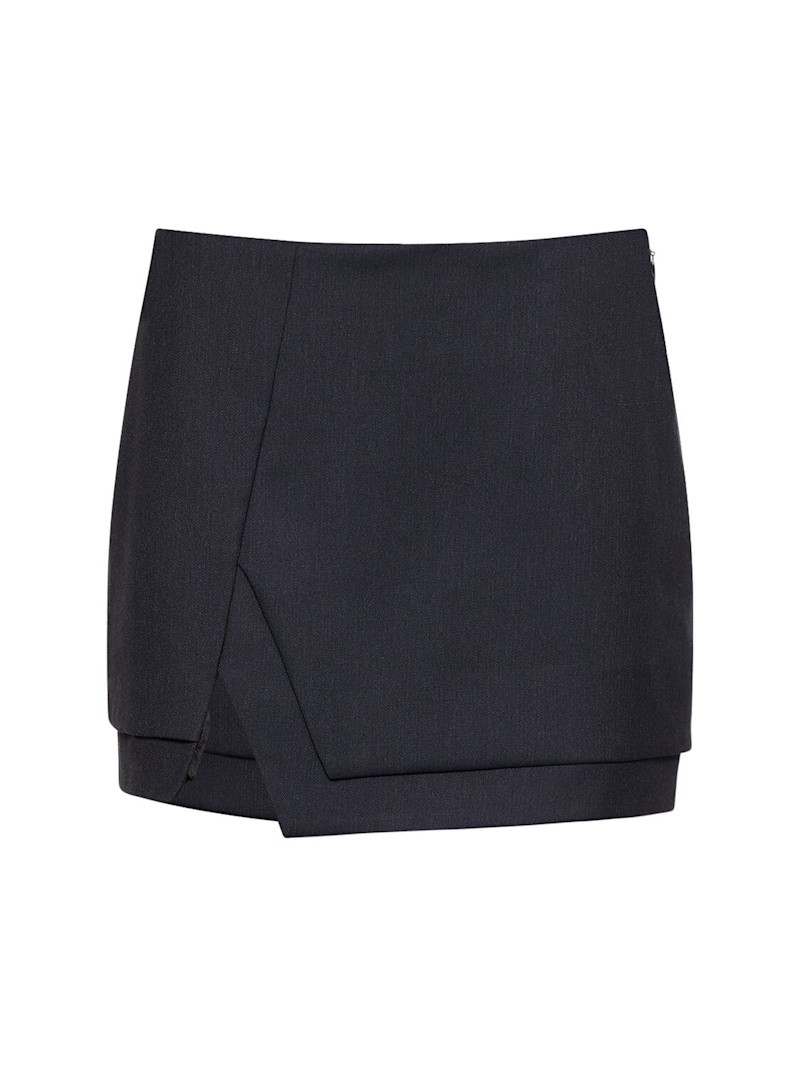 Pluto asymmetric mini skirt | Luisaviaroma