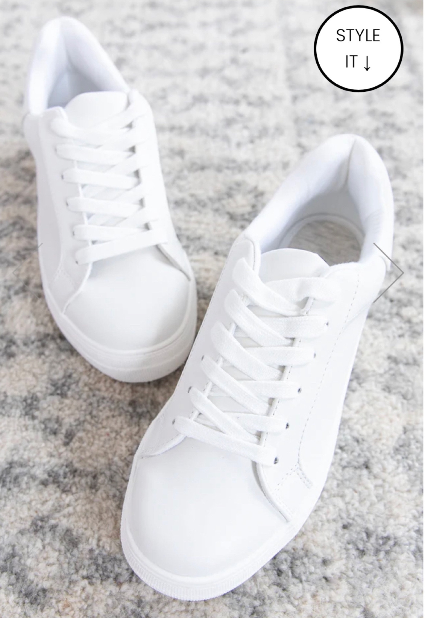Summer essential! Plain white comfy walking shoes that go with any outfit! 

#LTKSeasonal #LTKshoecrush #LTKFind
