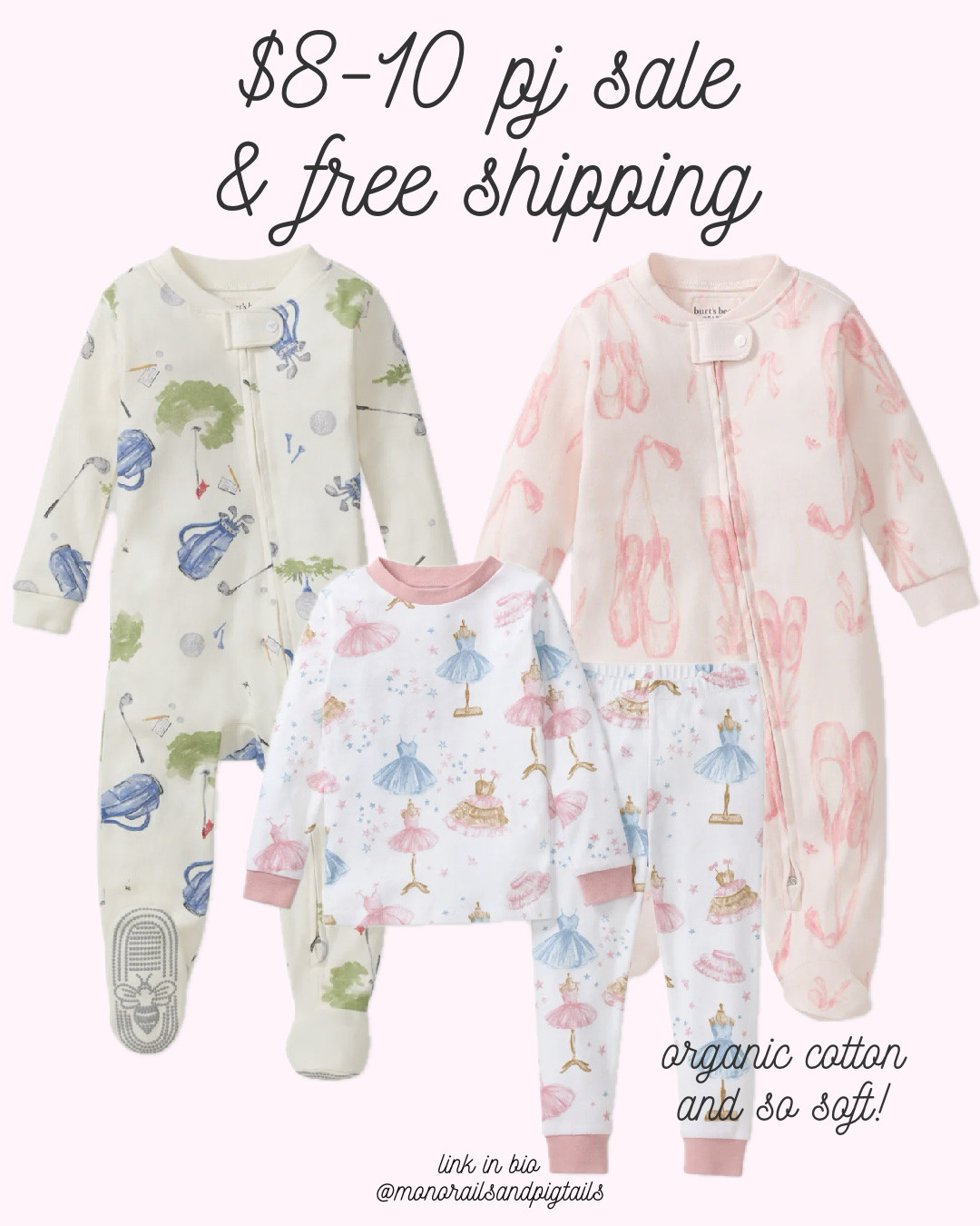by FAR one of the best sales I’ve seen for Memorial Day! Organic cotton pajamas in the most beautiful prints for as low as $8 and then free shipping on everyyyy order. We love this line so much and it washes/dries well. I stocked up for baby and my toddler! you can stack codes too if you sign up for emails or texts #ltkbaby

#LTKSaleAlert #LTKmomlife