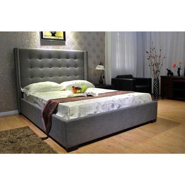 King Fabric Platform Bed | Bed Bath & Beyond