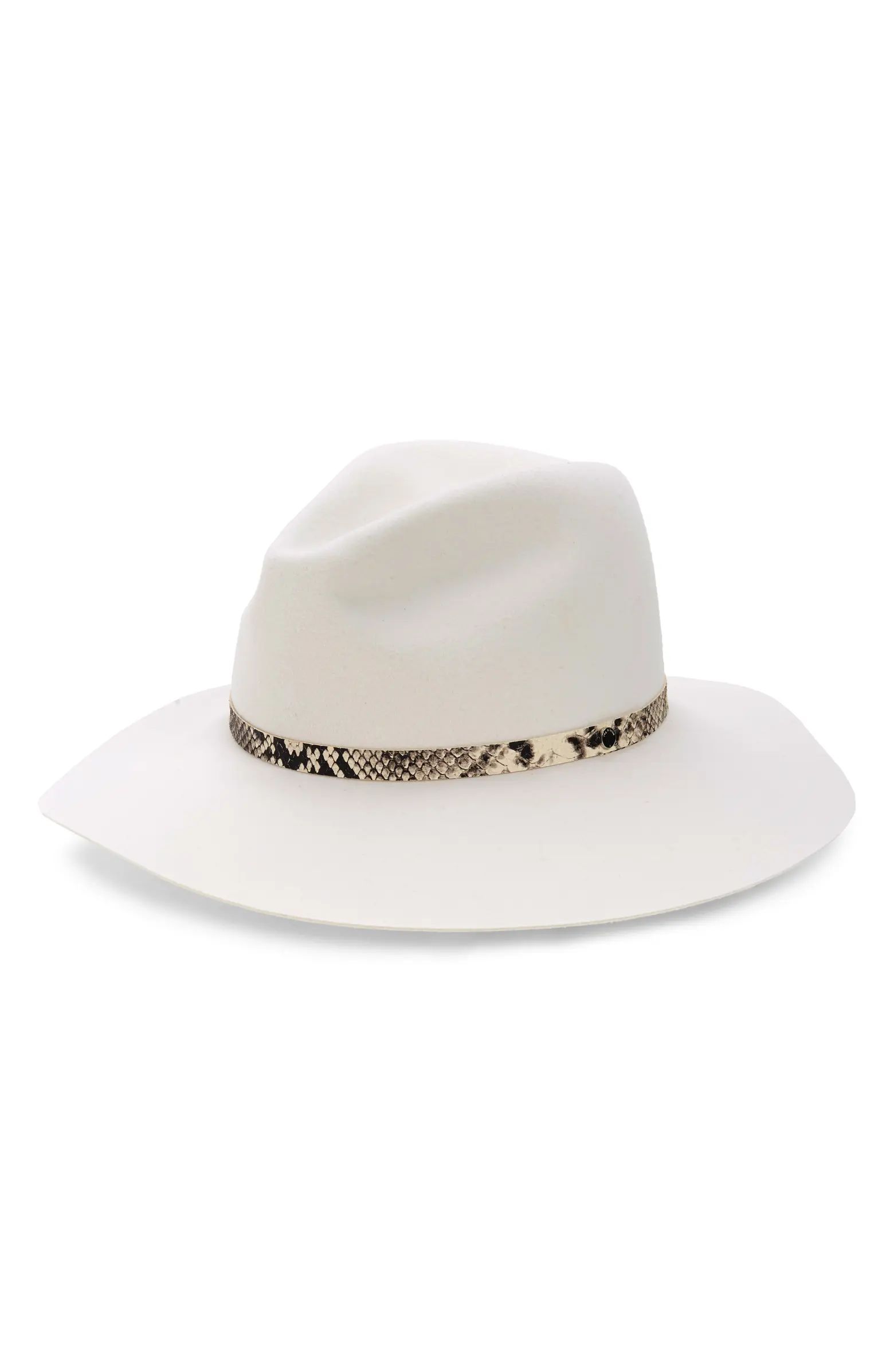 rag & bone Wide Brim Wool Fedora | Nordstrom | Nordstrom